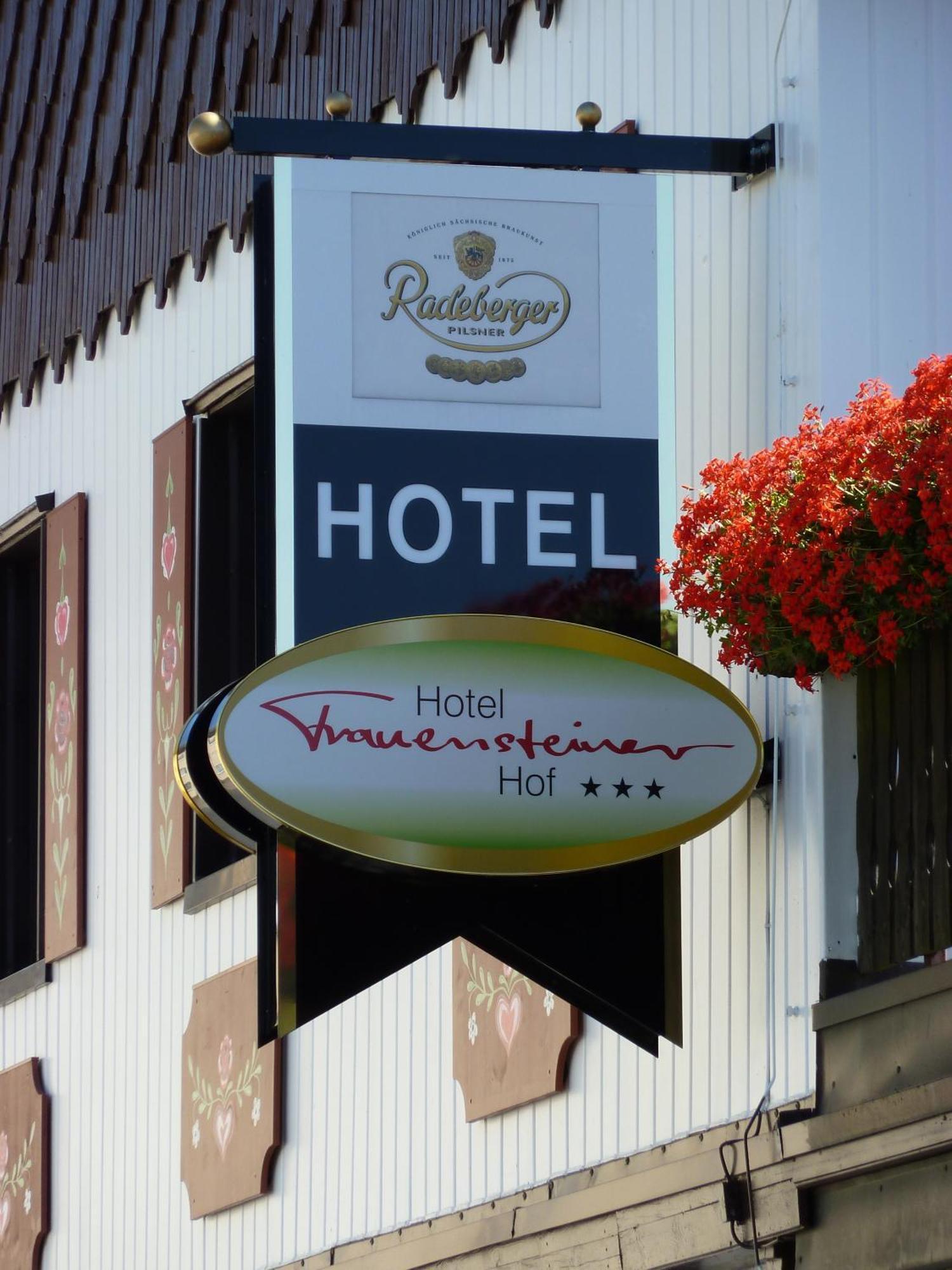 Hotel Frauensteiner Hof Frauenstein  Exteriör bild