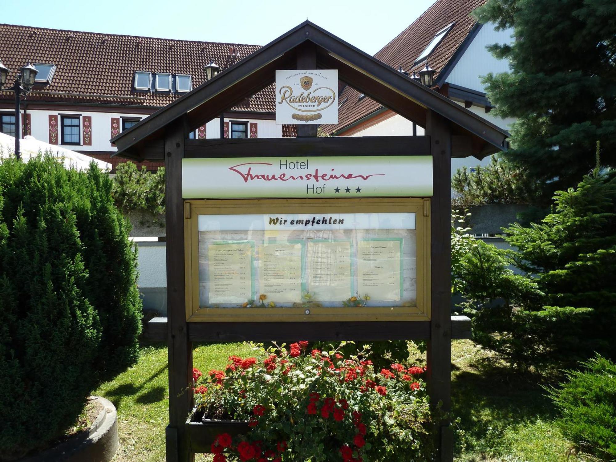 Hotel Frauensteiner Hof Frauenstein  Exteriör bild